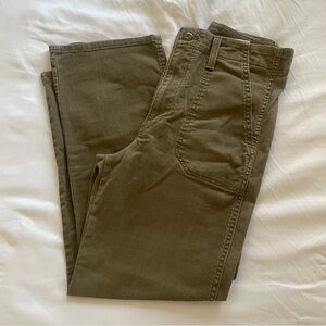 L Olive Pants